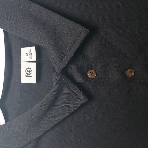 Tentree Black Polo - Picture 2 of 2